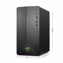 惠普(HP)光影精灵II代 吃鸡游戏台式电脑主机(六核i5-8400 高频16G 128GSSD+1TB GTX1060 6G独显 三年上门)